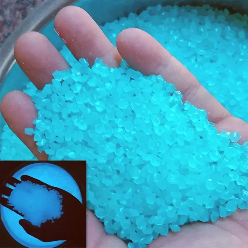 Aquarium Marine Stone - 1000 шт. 3-5 мм светящийся песок,