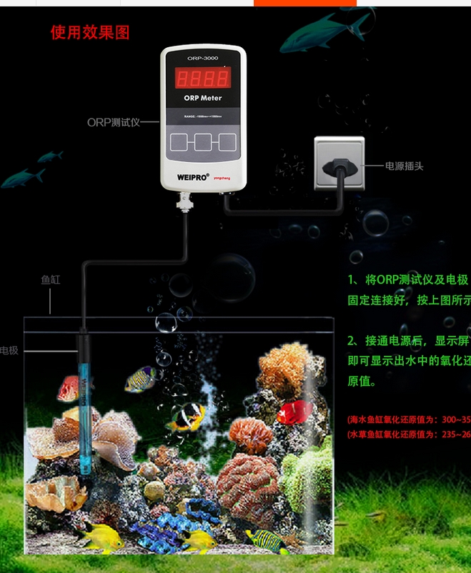 Измеритель ОВП AQUARIUM WEIPRO – обзор и цена Aquarium Marine Color
