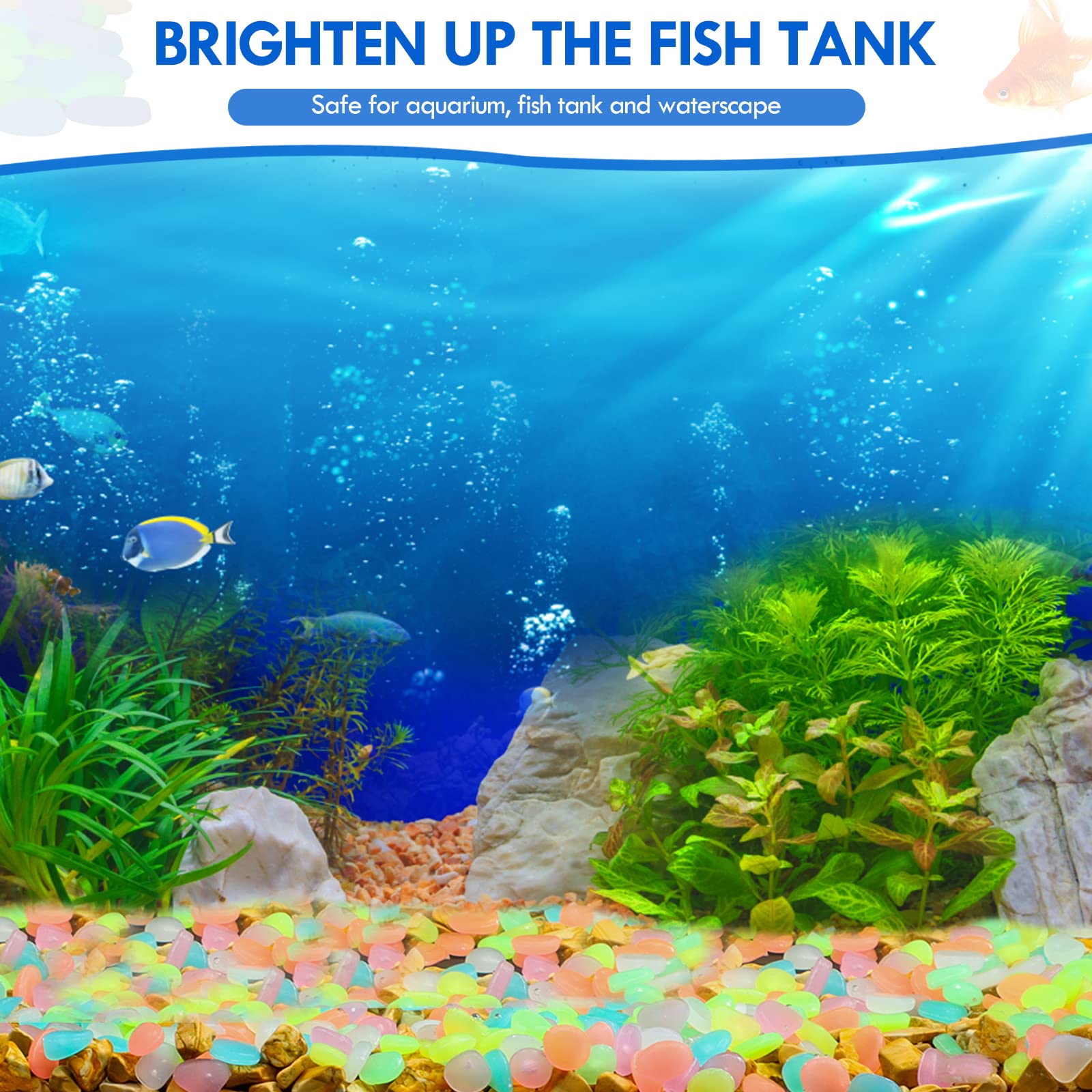 100 шт. светящиеся в темноте с – обзор и цена Aquarium Marine Stone